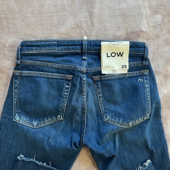 NEW! Rag & Bone Low rise slim boyfriend jeans - Picture 4 of 9